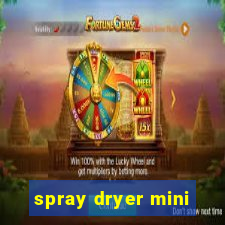 spray dryer mini